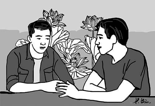 Giữa miền sen